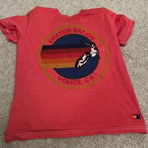 Aviator nation red kids size 10. Great condition.